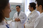 Gastroenterology chief Dr. Kenneth Chang on rounds at UC Irvine Douglas Hospital