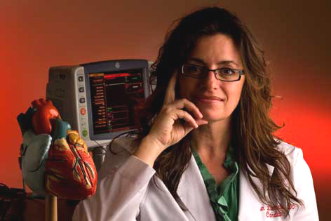 UC Irvine cardiologist Dr. Dawn M. Lombardo